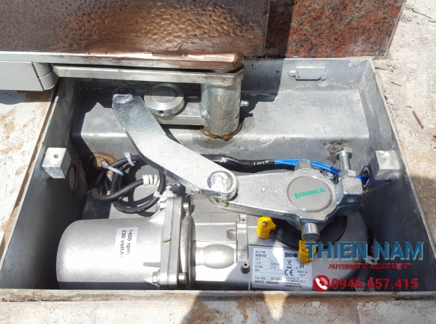 650kg MOTOR CỔNG TỰ ĐỘNG ÂM SÀN BENINCA DUIT
