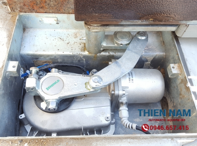 650kg MOTOR CỔNG TỰ ĐỘNG ÂM SÀN BENINCA DUIT