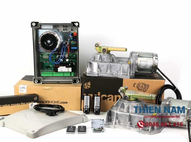 600KG V2 MOTOR CỔNG TỰ ĐỘNG ÂM SÀN VULCAN 24V 