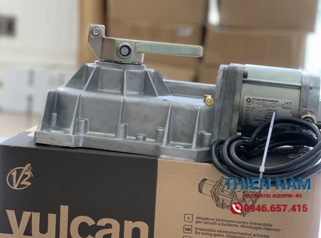600KG V2 MOTOR CỔNG TỰ ĐỘNG ÂM SÀN VULCAN 24V 
