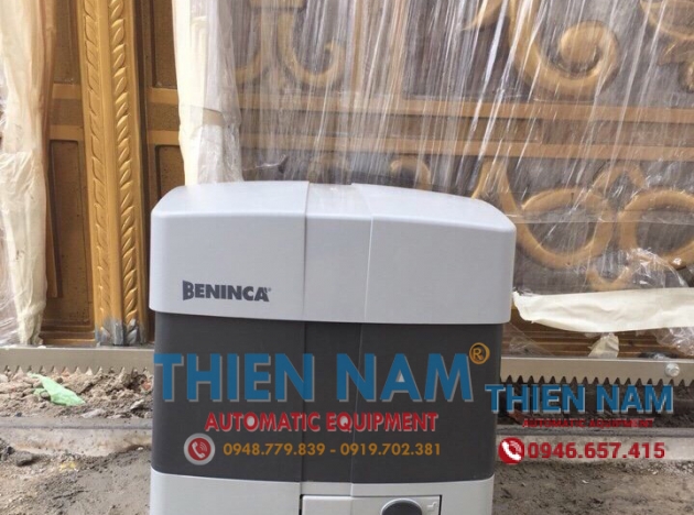 1500kg MOTOR CỔNG TRƯỢT (LÙA) TỰ ĐỘNG BENINCA BULL15M (1500kg)