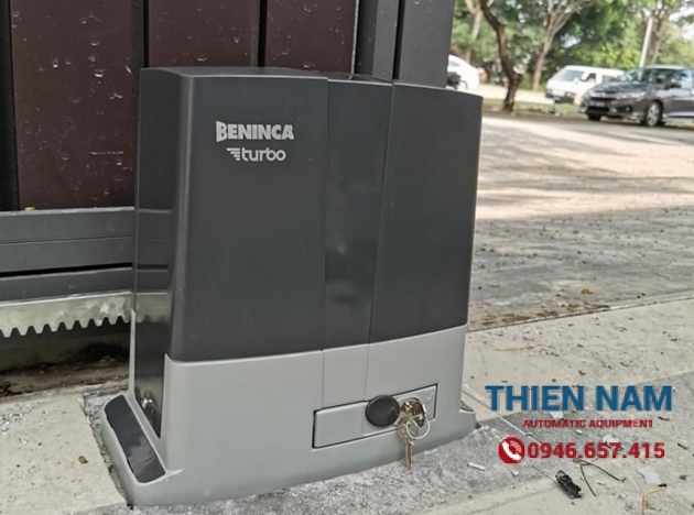 600kg MOTOR CỔNG TRƯỢT (LÙA) TỰ ĐỘNG BENINCA BULL624 TURBO (600kg)